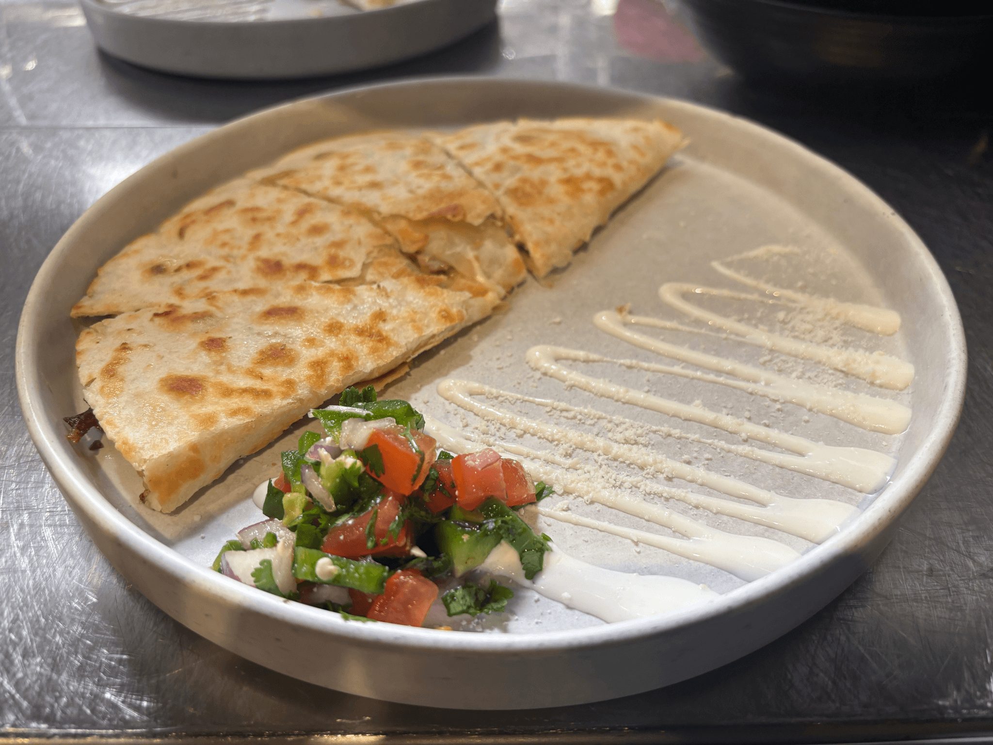 Quesadillas.